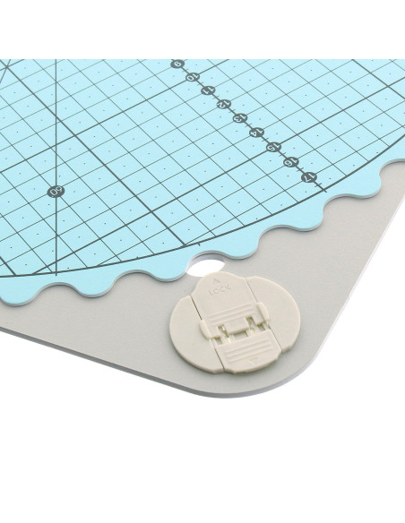 Rascol 35 cm lockable self-healing rotary cutting mat
