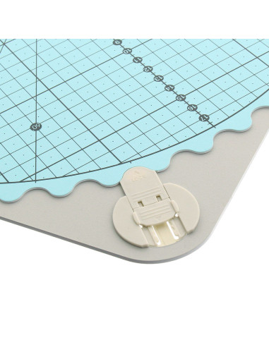 Rascol 35 cm lockable self-healing rotary cutting mat