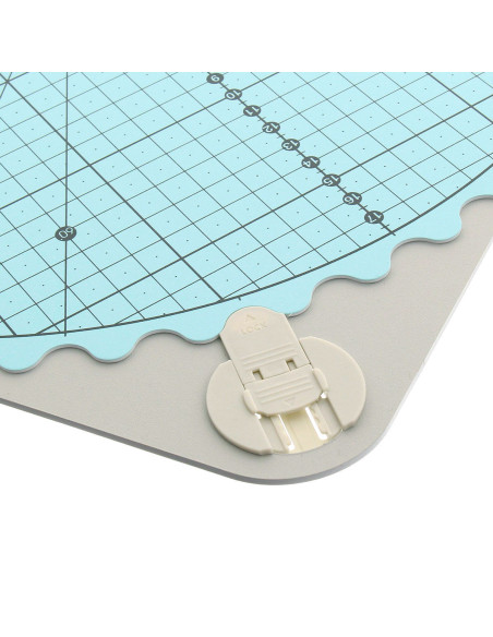Rascol 35 cm lockable self-healing rotary cutting mat