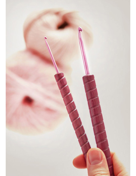 Addi Unicorn Purpleheart crochet hook