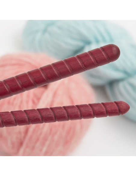 Addi Unicorn Purpleheart crochet hook