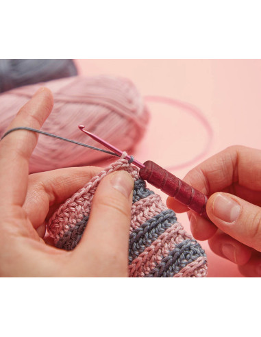 Addi Unicorn Purpleheart crochet hook