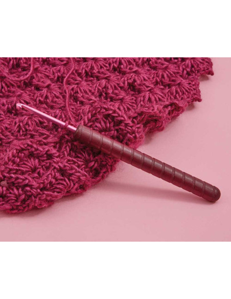 Addi Unicorn Purpleheart crochet hook