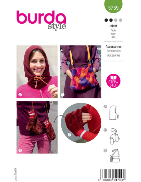 Accessories Pattern - Burda 5759