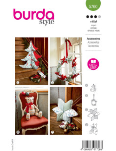 Decor pattern - Burda 5760