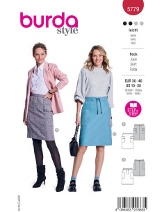 Skirt pattern - Burda 5779