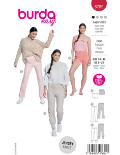 Pants pattern - Burda 5789