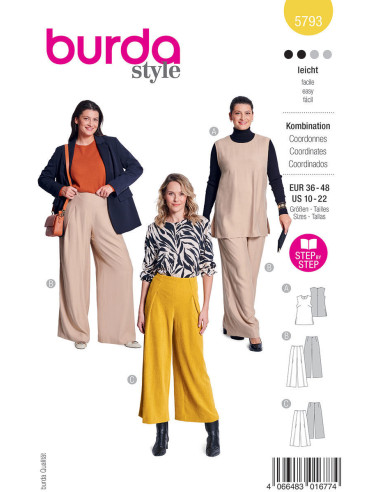 Pattern set - Burda 5793