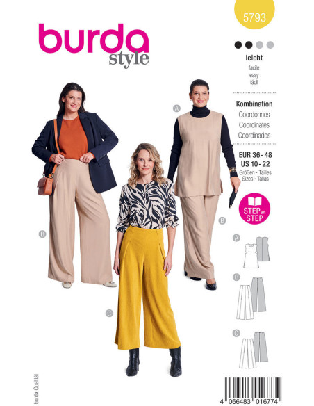 Pattern set - Burda 5793