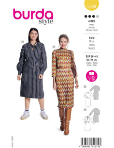 Dress pattern - Burda 5798