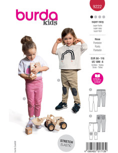 Pants pattern - Burda 9222