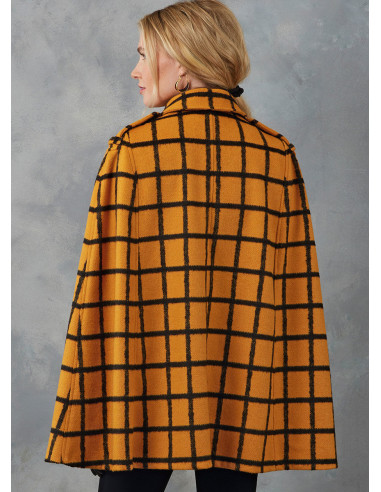 Cape pattern - Vogue 2054