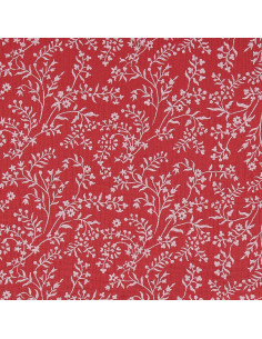Double gauze fabric print - Taznak sandalwood and pink 2