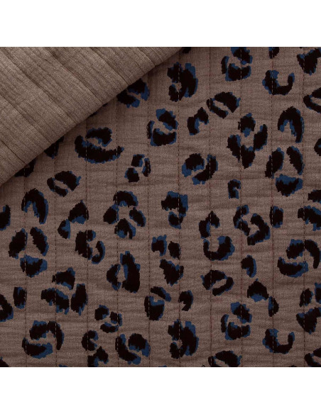 Quilted cotton fabric - Tawny taupe