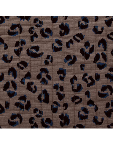 Quilted cotton fabric - Tawny taupe
