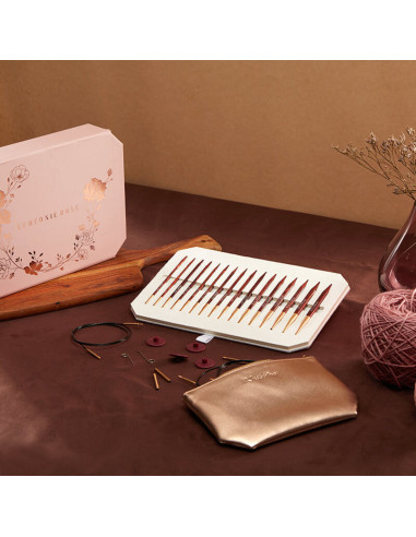 KnitPro Symfonie Rose circular knitting needle set