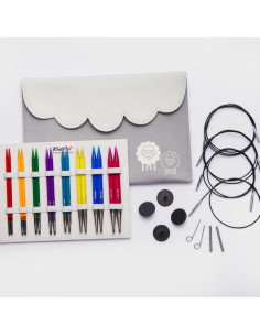 KnitPro Deluxe Spectra Circular Knitting Needle Set