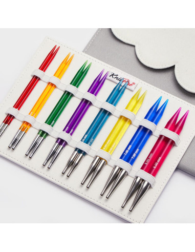 KnitPro Deluxe Spectra Circular Knitting Needle Set