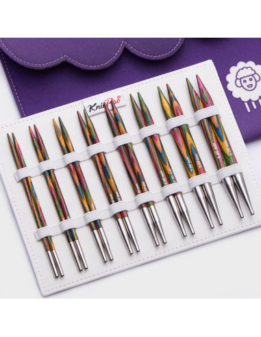 KnitPro Deluxe Symfonie Wood Circular Knitting Needle Set