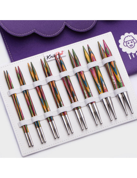 KnitPro Deluxe Symfonie Wood Circular Knitting Needle Set