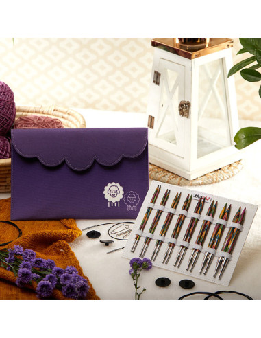 KnitPro Deluxe Symfonie Wood Circular Knitting Needle Set