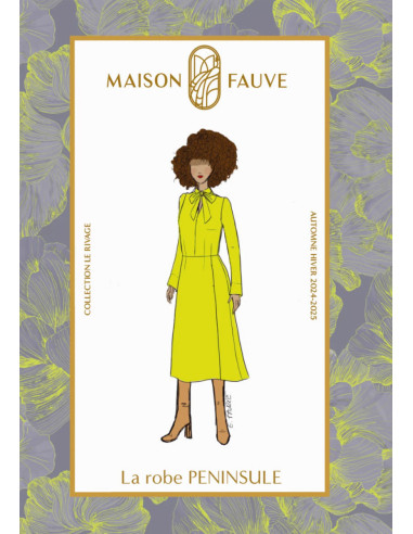 Peninsula Dress Pattern - Maison Fauve