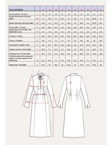 Peninsula Dress Pattern - Maison Fauve