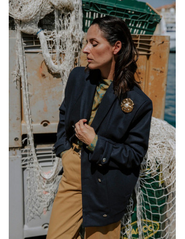Cliff Coat Pattern - Maison Fauve