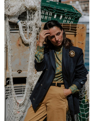 Cliff Coat Pattern - Maison Fauve