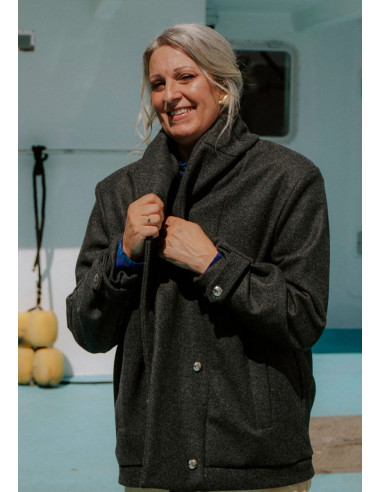 Cliff Coat Pattern - Maison Fauve