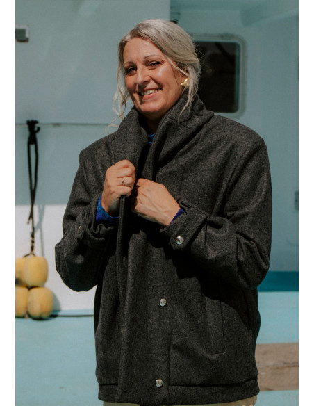 Cliff Coat Pattern - Maison Fauve