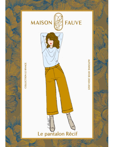 Recif Pants Pattern - Maison Fauve