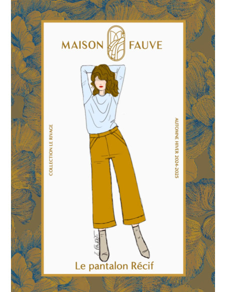 Recif Pants Pattern - Maison Fauve