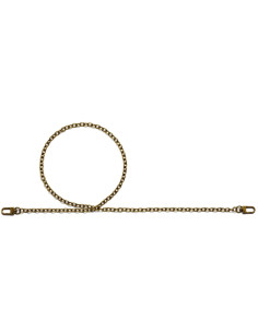 Leandra handbag chain 88 cm - Antique brass
