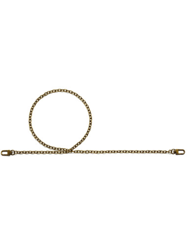 Leandra handbag chain 88 cm - Antique brass