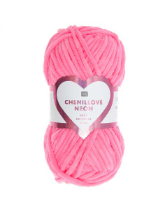 Creative Chenillove Neon Yarn by Rico Design