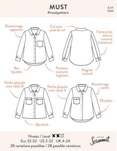 Must Shirt Pattern - Atelier Scämmit 2