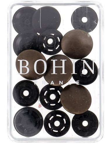 14 mm Magic Snap Buttons Without Pliers - Copper Metal Finish