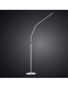 Daylight Slimline 4 Floor Lamp - Brushed Steel