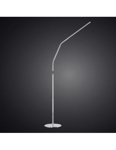 Daylight Slimline 4 Floor Lamp - Brushed Steel