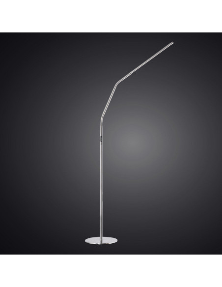 Daylight Slimline 4 Floor Lamp - Brushed Steel