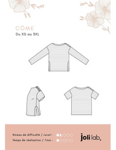 Côme Sailor Top Pattern - Joli Lab 2