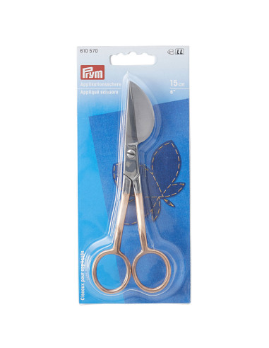 15 cm applique scissors - Rose gold