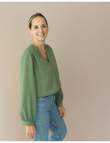 Japan blouse pattern - Anna Rose patterns