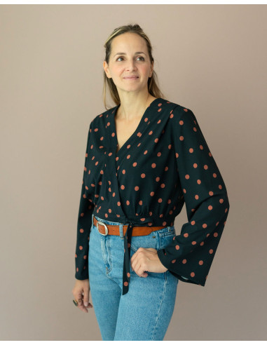 Japan blouse pattern - Anna Rose patterns