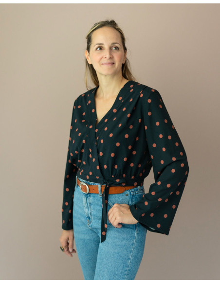 Japan blouse pattern - Anna Rose patterns