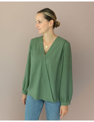 Japan blouse pattern - Anna Rose patterns