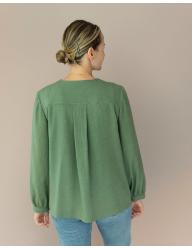 Japan blouse pattern - Anna Rose patterns