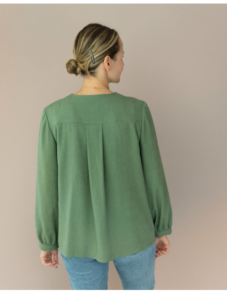 Japan blouse pattern - Anna Rose patterns