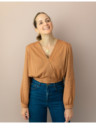 Japan blouse pattern - Anna Rose patterns